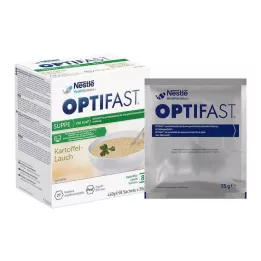 OPTIFAST Suppekartoffel-porrepulver, 8X55 g