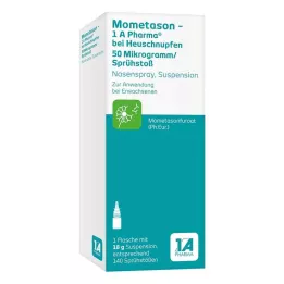 MOMETASON 1A Phar.b. Høfeber 50μg/spray 140, 18 g