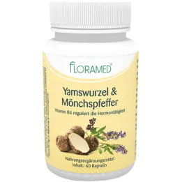 Yam Root &amp; Monks Pepper Floramed Capsules (60 stk)