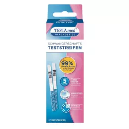 TESTAMED Tidlig graviditetsteststrimler, 1 stk