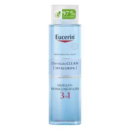 EUCERIN DermatoCLEAN Hyal.Miz.Cleansing Fluid 3i1, 400 ml