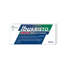 IBUARISTO akut 400 mg filmovertrukne tabletter, 50 stk