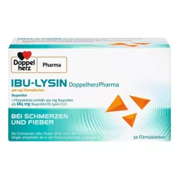 IBU-LYSIN DoppelherzPharma 400 mg filmovertrukne tabletter, 50 stk