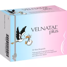 VELNATAL plus Quatrefolic kapsler, 30 stk