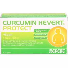 CURCUMIN HEVERT Protect kapsler, 60 stk
