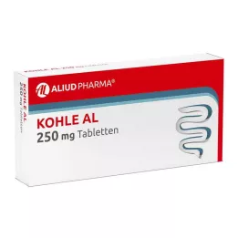 KOHLE AL 250 mg tabletter, 20 stk