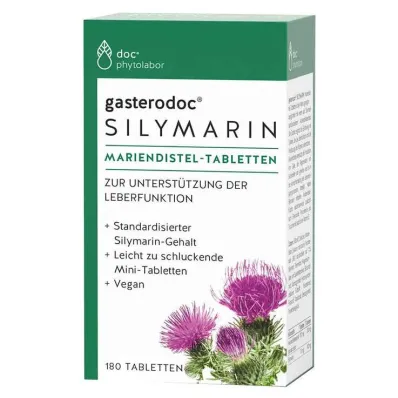 Gasterodoc Silymarin Marietidsteltabletter, 180 stk