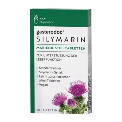 Gasterodoc Silymarin Marietidsteltabletter, 60 stk