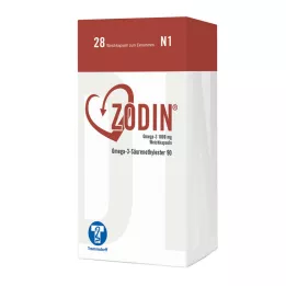 ZODIN Omega-3 1.000 mg bløde kapsler, 28 stk