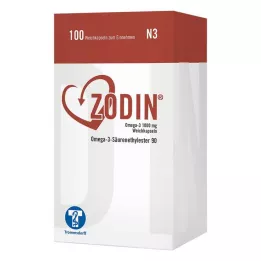 ZODIN Omega-3 1.000 mg bløde kapsler, 100 stk