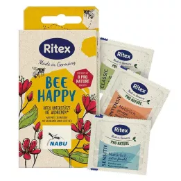 RITEX BEE HAPPY Kondomer, 8 stk