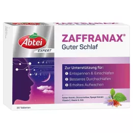 ABTEI EXPERT ZAFFRANAX Good Sleep Tabletter, 20 stk