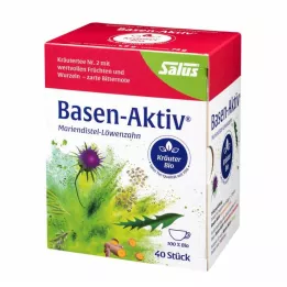 BASEN AKTIV Te nr.2 Mariend.-Mælkebøtte Økologisk Salus, 40 stk