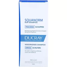 DUCRAY SQUANORM tør skælbehandling shampoo, 200 ml