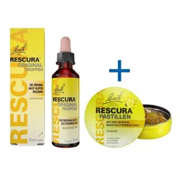 BACHBLÜTEN Original Rescura Drops alkoholfri, 20 ml