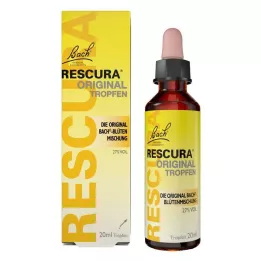 BACHBLÜTEN Originale Rescura-dråber med alkohol, 20 ml