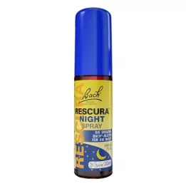 BACHBLÜTEN Original Rescura Night Spray med alkohol, 20 ml