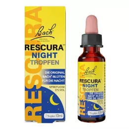 BACHBLÜTEN Original Rescura Night Tro.m.Alkohol, 10 ml