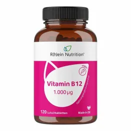 Vitamin B12 1.000 µg sugetabletter veganske, 120 stk