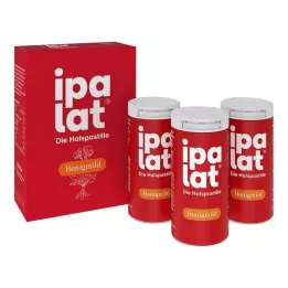 IPALAT Halstabletter honning mild uden mentol sukkerfri, 120 stk