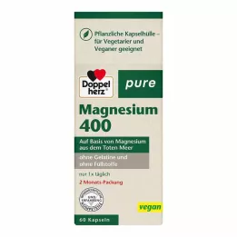 DOPPELHERZ Magnesium 400 rene kapsler, 60 stk