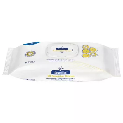 BACILLOL 30 Sensitive Tissues Flow-Pack, 40 stk BACILLOL 30 Sensitive Tissues Flow-Pack, 40 stk