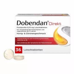 DOBENDAN Direkt Flurbiprofen 8,75 mg sugetabletter, 36 stk
