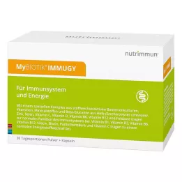 MYBIOTIK IMMUGY Kombinationspakke 30x2 g+60 kapsler, 1 stk