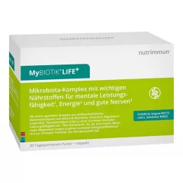 MYBIOTIK LIFE+ Kombinationspakke 30x1,5 g Plv.+60 Kap., 1 stk