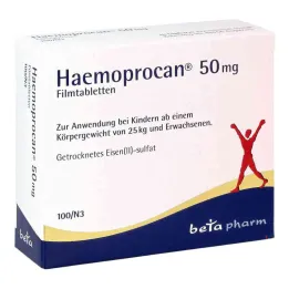 Haemoprocan 50 mg filmovertrukne tabletter (100 stk.)