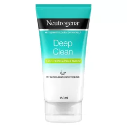 NEUTROGENA Deep Clean 2i1 rensende &amp; maske, 150 ml