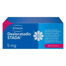 DESLORATADIN STADA 5 mg filmovertrukne tabletter, 20 stk