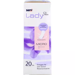 SENI Lady Slim inkontinenspude mikro, 20 stk
