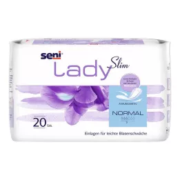 SENI Lady Slim inkontinenspude normal, 20 stk