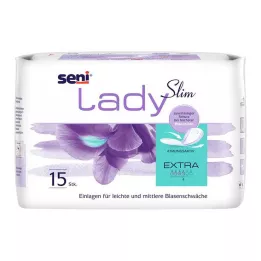 SENI Lady Slim inkontinenspude ekstra, 15 stk