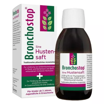 BRONCHOSTOP Sinushostesaft, 200 ml BRONCHOSTOP Sinushostesaft, 200 ml