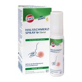 EMSER Ondt i halsen spray til børn, 30 ml