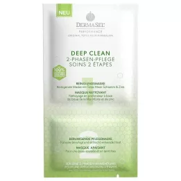 DERMASEL Perform.Deep Clean 2-faset maske 7+2 ml, 1 stk