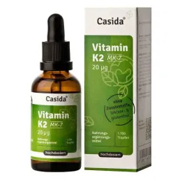 Vitamin K2 dråber MK7 vegansk, 50 ml