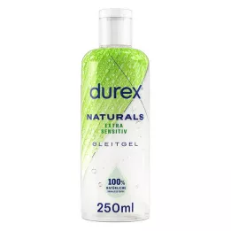 DUREX naturals vandbaseret glidecreme, 250 ml