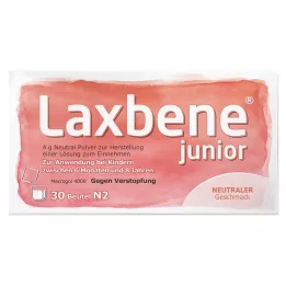 LAXBENE junior 4 g Neutral PLE Kdr.6 man.-8 år, 30X4 g