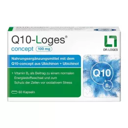 Q10-LOGES koncept 100 mg kapsler, 60 stk