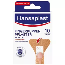 HANSAPLAST Elastiske fingerspidsgipsstrimler, 10 stk