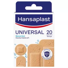 HANSAPLAST Universal gipsstrimler vandtætte, 20 stk