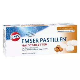EMSER Pastiller halspastiller saltet karamel, 30 stk