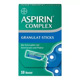 ASPIRIN Complex Granula Sticks 500 mg/30 mg Gran., 10 stk
