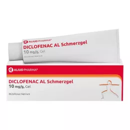 DICLOFENAC AL Smertegel 10 mg/g, 150 g