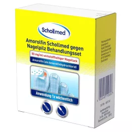 AMOROLFIN Schollmed mod neglesvamp behandlingssæt, 2,5 ml