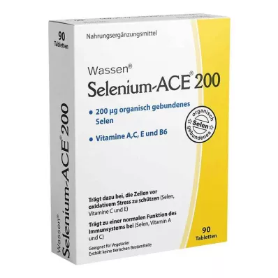 SELENIUM ACE 200 tabletter, 90 stk
