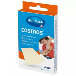 COSMOS Slidgips 45x65 mm steril, 4 stk